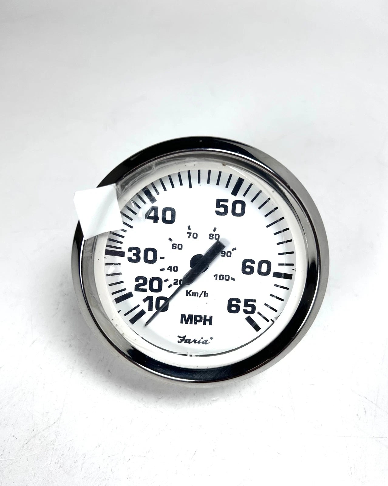 Faria Se9826a, Marine Boat Speedometer Gauge 3 1/4'' 10-65