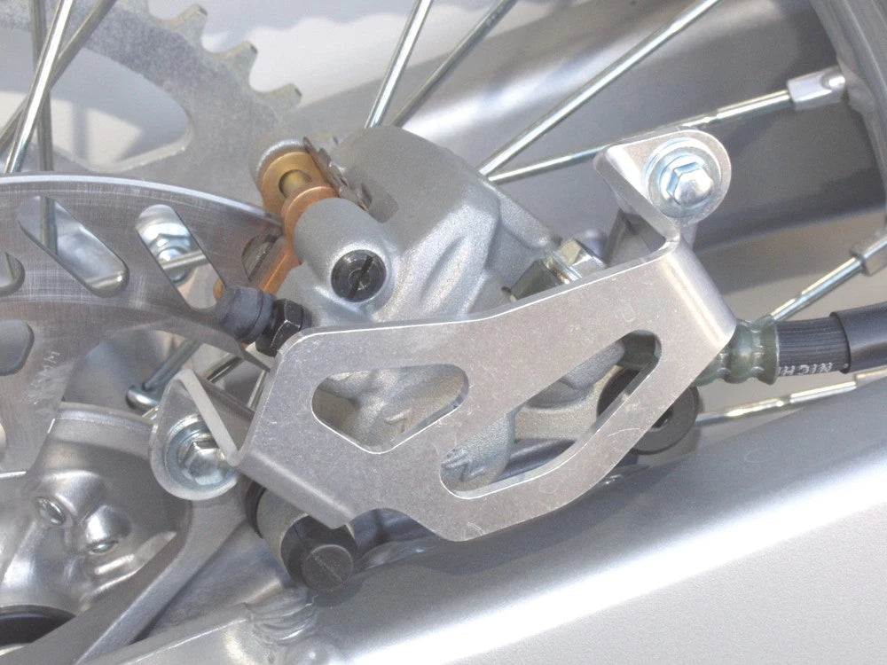 Works Alum Rear Caliper Guard For Kawasaki Kx250 1989-1998 Offroad