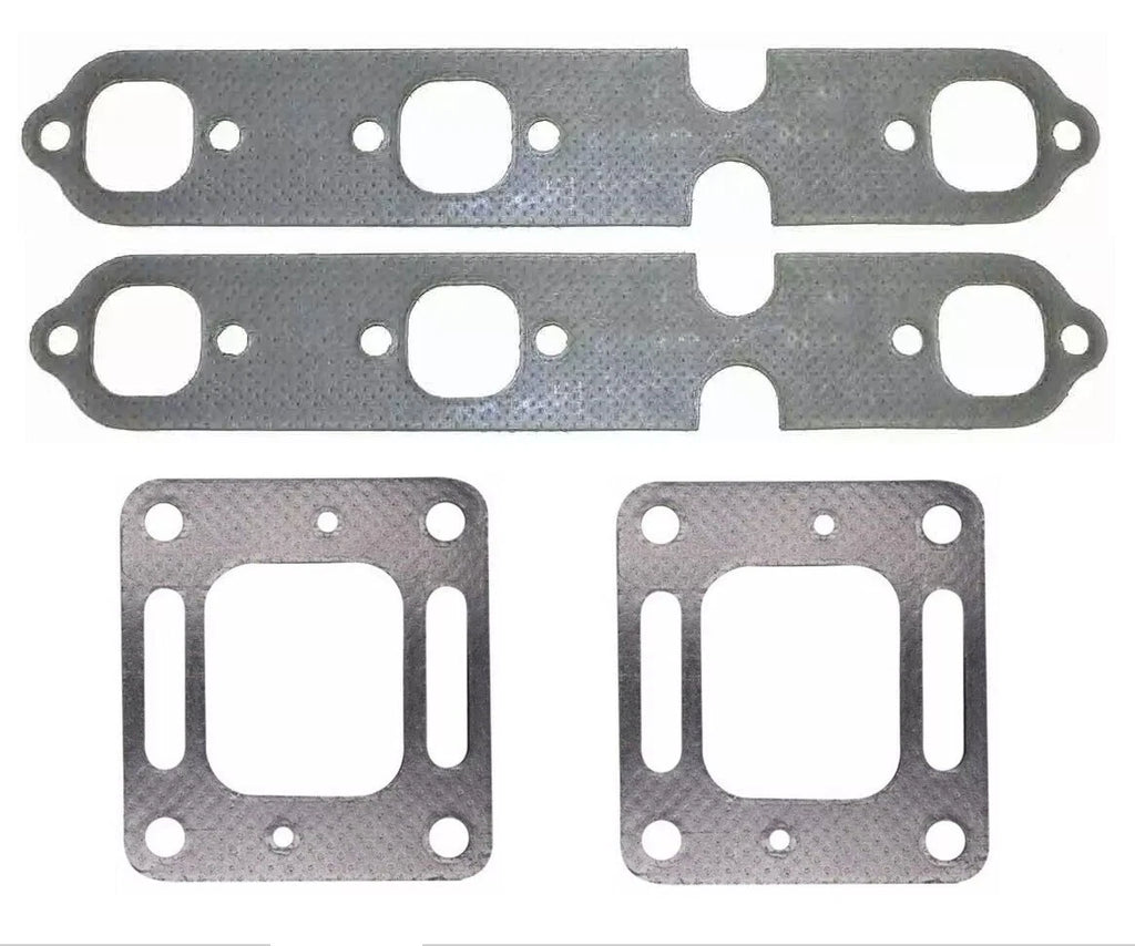 Exhaust Gasket Manifold for Mercruiser 4.3L V6 Riser Block Elbow Kit