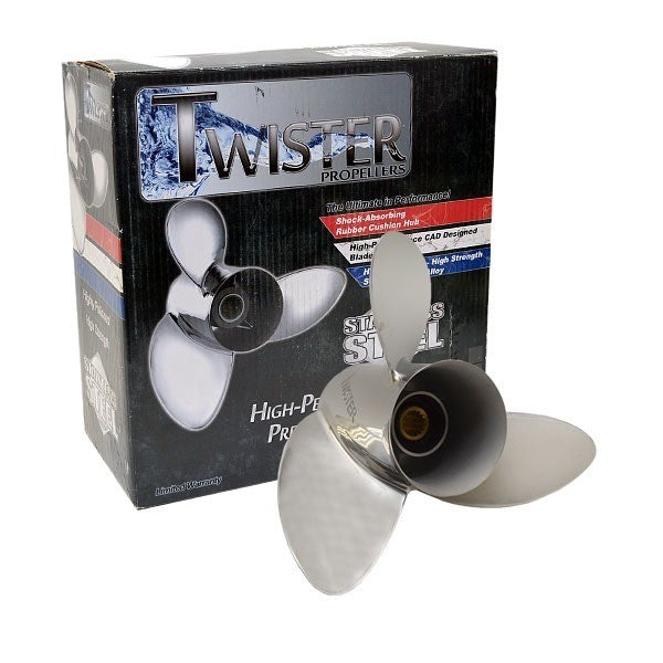 Michigan Wheel Twister Boat Propeller Yamaha RH 14 5/8 x 23 by Michigan Wheel