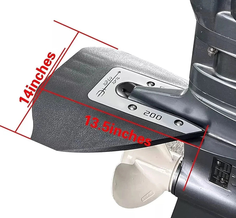 Hydrofoil Stabilizer Fits Most Yamaha Mercury Johnson Outboard 8-40