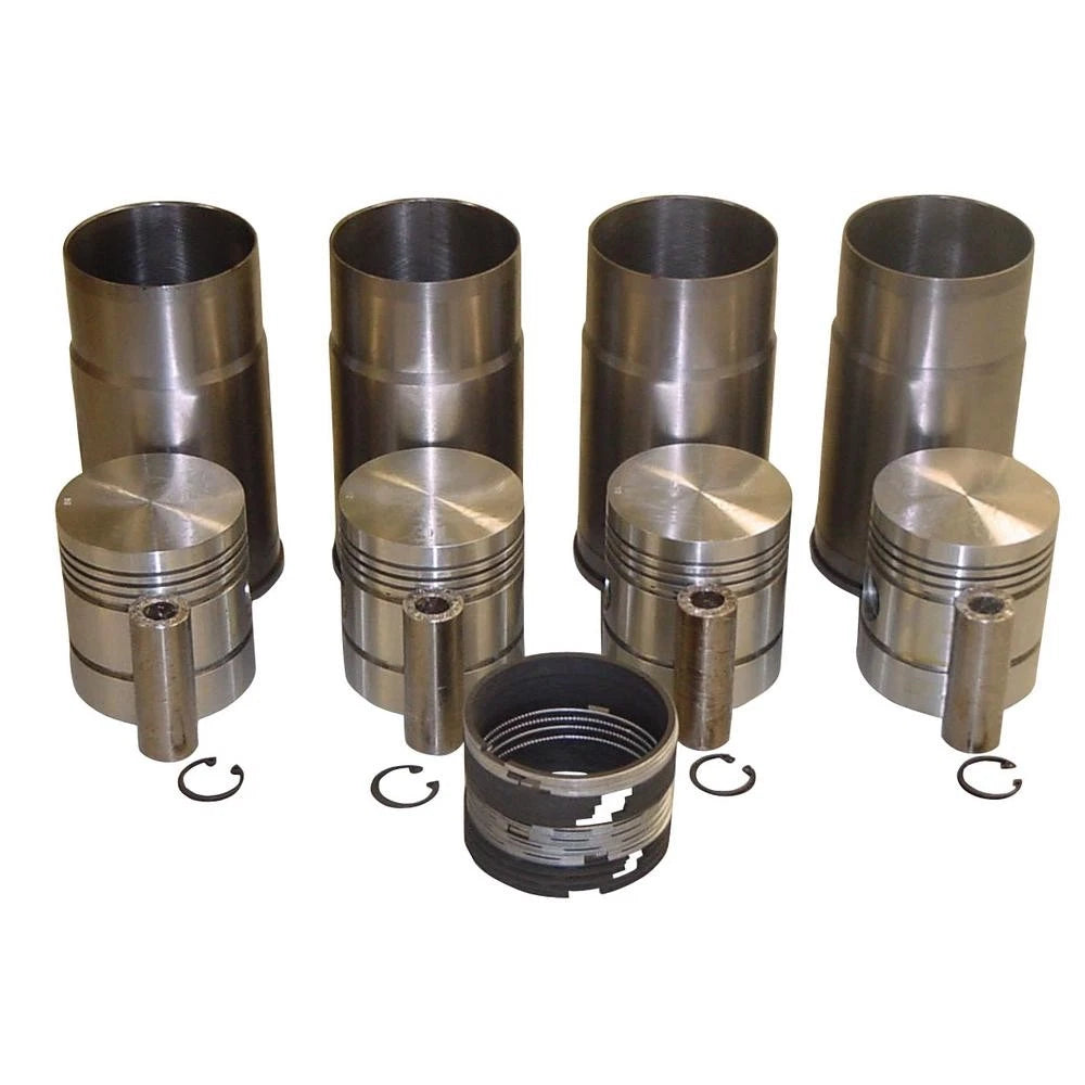 751603r92 New 4 Pistons & 4 Liners Kit Fits Case-ih Tractor Model