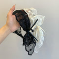 Lace Bow Headband Handmade Soft Material