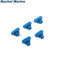 Blue Drain Plugs For Mercruiser Manifold & Block 5 Pack Rplc 18-4226