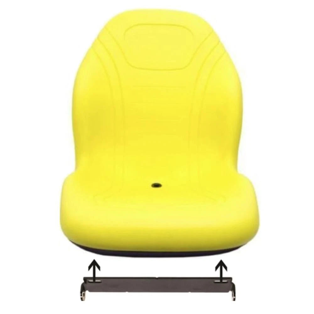 Skid Steer Yellow Bucket Seat Fits John Deere 240 250 315 328d 332