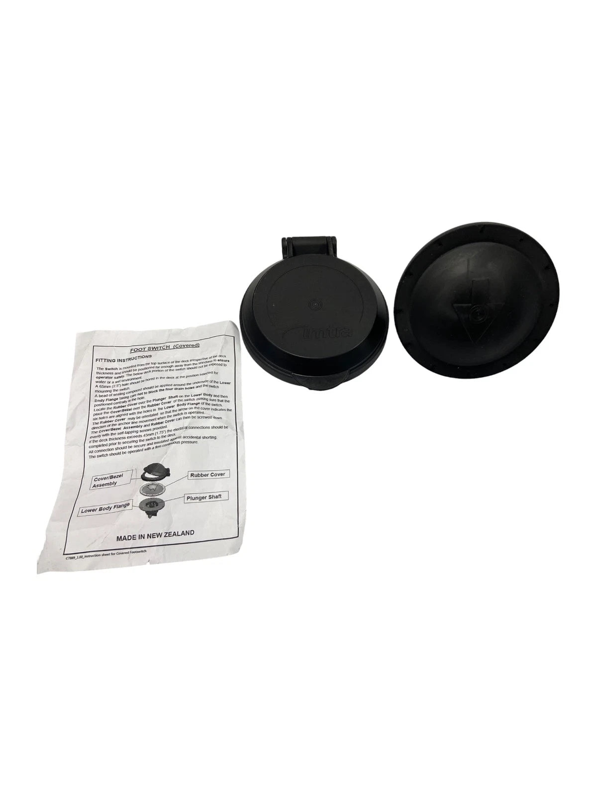 Imtra Spa-10502k Marine Covered Windlass Foot Switch Heavy Duty New
