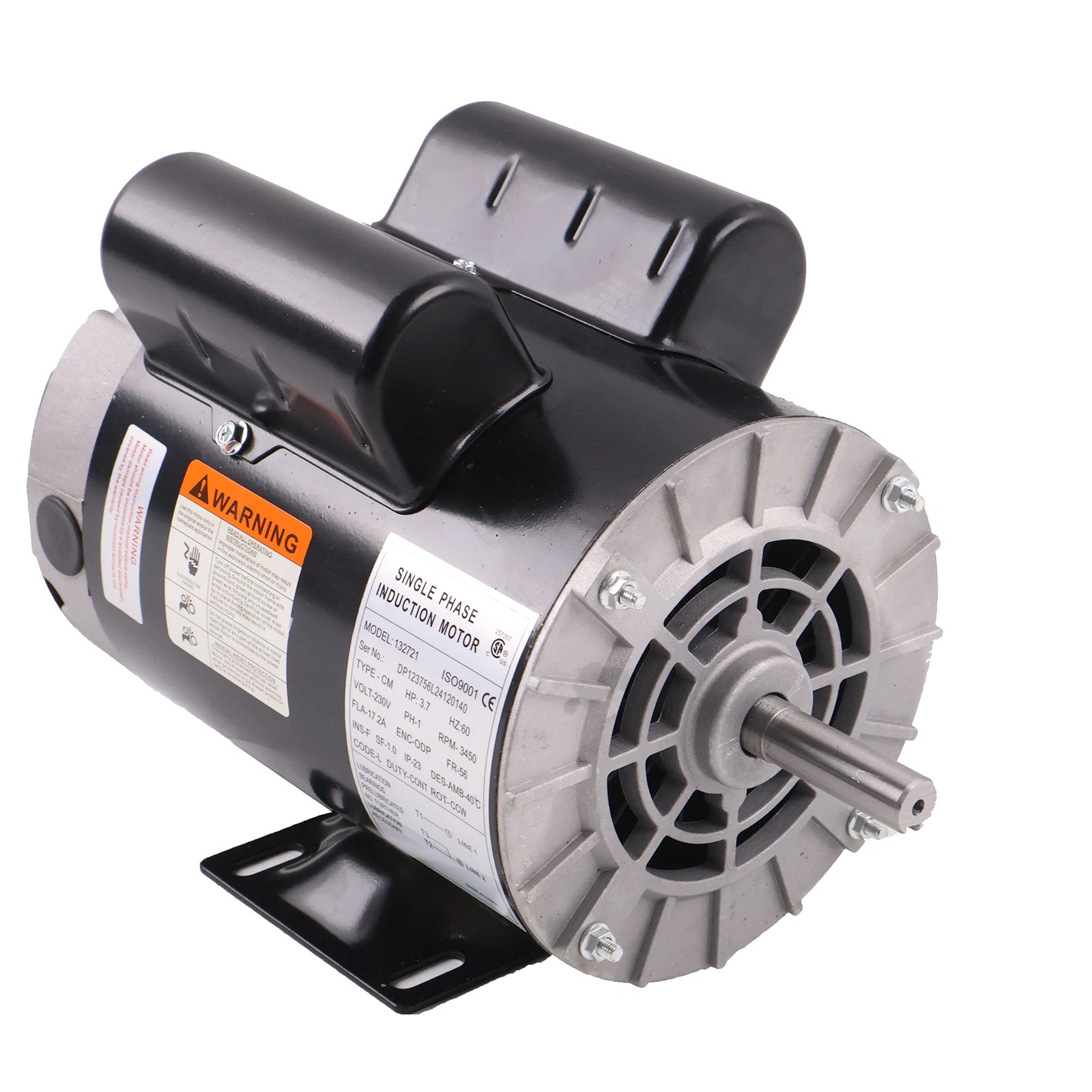 Compressor Duty Motor Bt198fa.00-m Btm56rb34d3.7m E105430 ‎3.7hp 230V