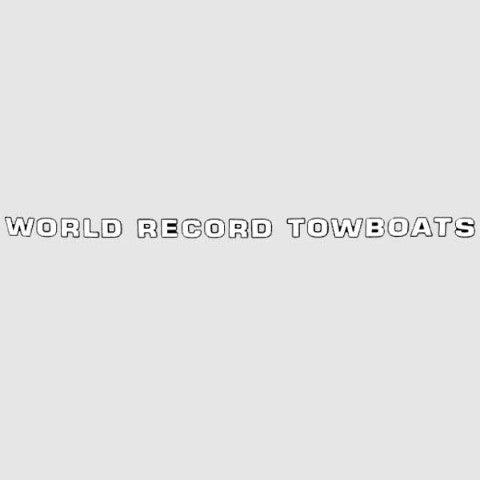 Boat Raised Decal MasterCraft 751917 White by MasterCraft