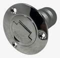 Nrc&xrc Marine Boat Diesel Fuel Deck Filler With Keyless Cap 1 1/2''