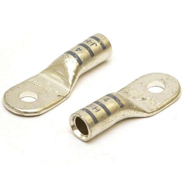 Battery Lugs Burndy 4 AWG Gray Pair by Burndy