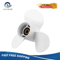 11 1/8 X 13 Boat Propeller 13 Spline Fit Yamaha 25-60 Hp,