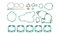 Full Gasket Set For Ktm 360 Sx 1996 (0360 Cc)
