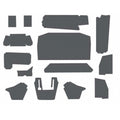 Cv756l Cab Kit, Storm Gray Basketweave Vinyl, Late Fits Versatile