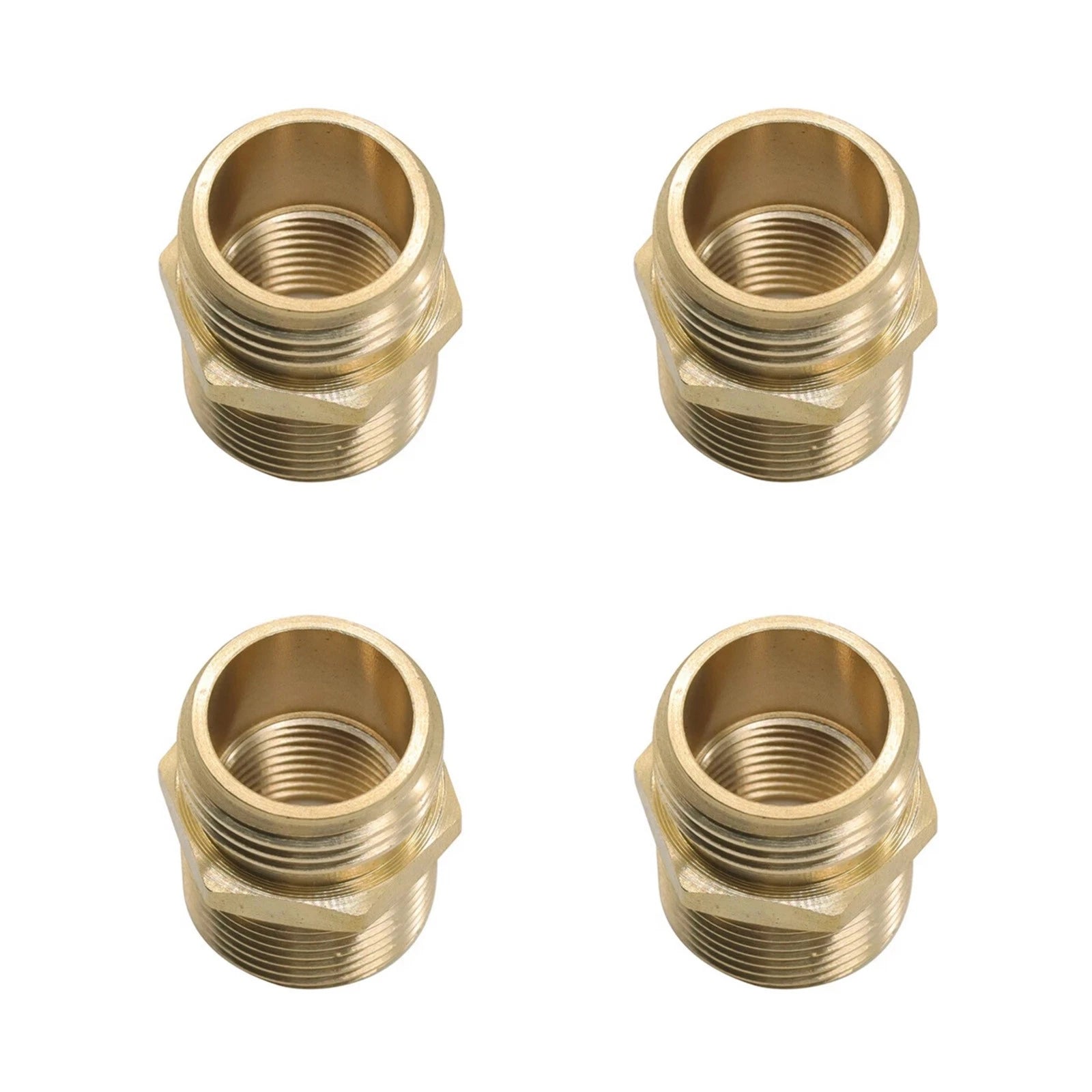 Garden Hose To Pipe Adapter 3/4 Ght Female Thread X 3/4 Npt Female
