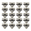 Plastic Clips 20pcs Bumper For Cherokee For Jeep Plastic Plastic