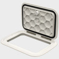 Boat Deck Hatch 10 x 14 Inch Polar White by Jim Black