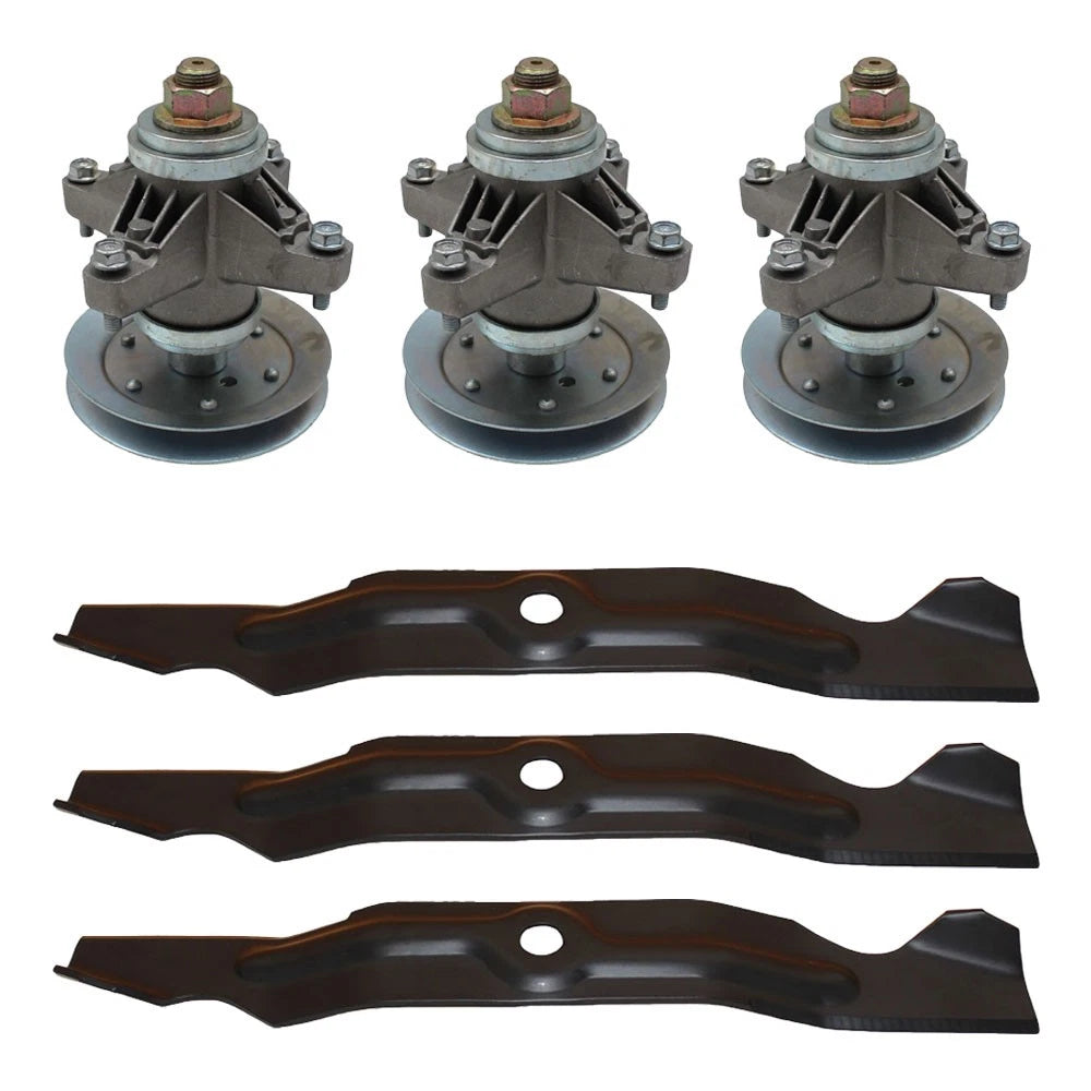 Blade And Spindle Kit Fits Cub Cadet Replaces 618-04129