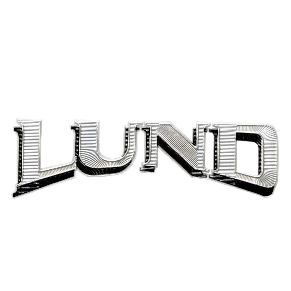 Lund Boat Iron-On Emblem Applique 3 1/2 x 1 Inch by Lund