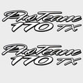 Tracker Boat Model Decals Pro Team 170 TX White by Tracker