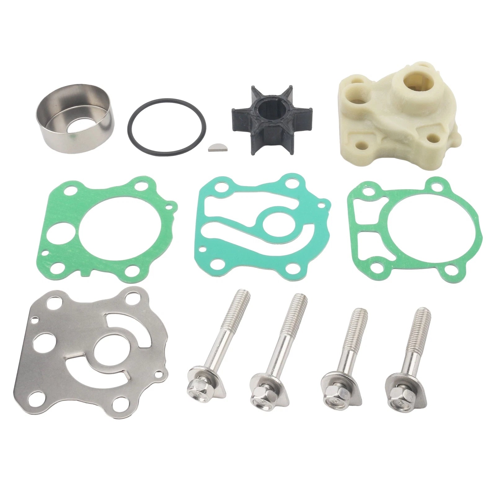6h3-w0078 Water Pump Impeller Repair Kit For Yamaha Outboard T50 F50
