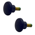 Boat Thumb Screws 1/4-20 x 5/8 Inch Rubber Pair