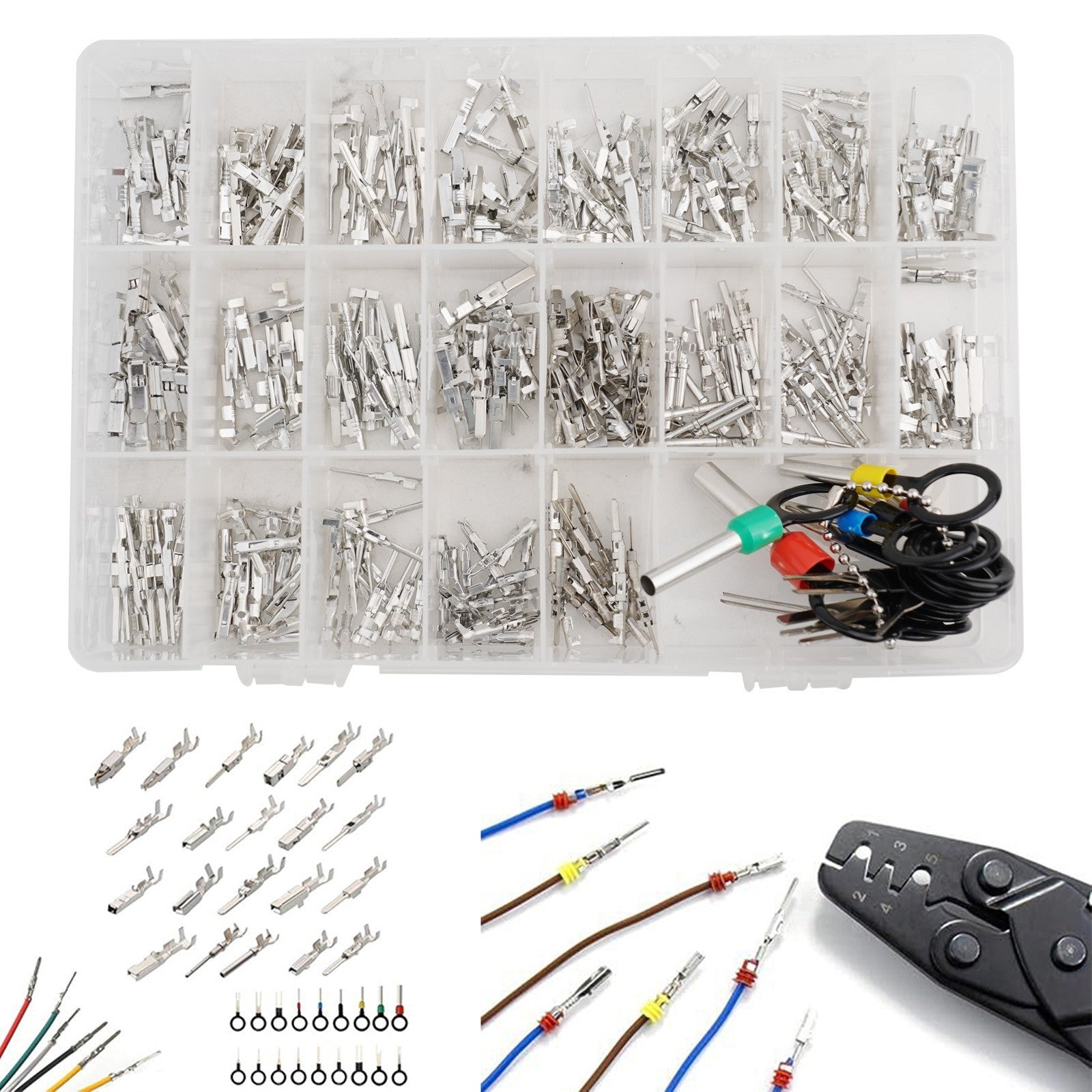Terminal Pins Kit Electrical Connector Quick Setup