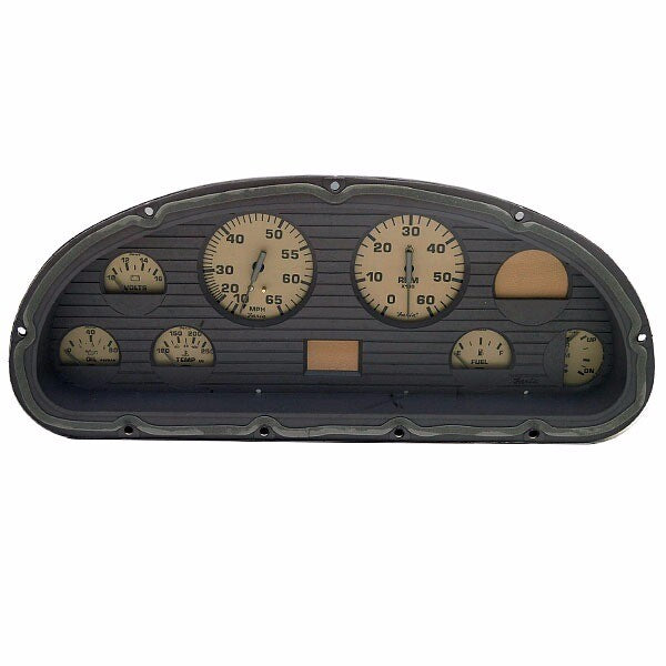 Faria Boat Gauge Sealed Dash Panel PZ0190A 16 5/8 x 7 Inch by Faria