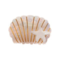 Korean Style PVC Hair Claw Clip for Women