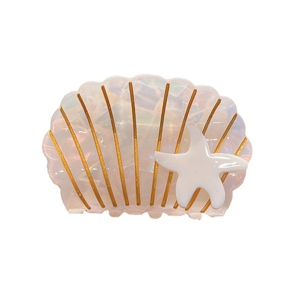 Korean Style PVC Hair Claw Clip for Women