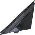 Car Exterior Mirror Triangle Panel Abs Black For Fiat 500 2007 Up