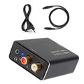 Optical Coaxial Toslink Digital To Analog 3.5mm Audio L/r Converter