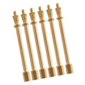 6* Tire Valve Extension Stem Extender For Car Truck Rv Bike Suv 100mm