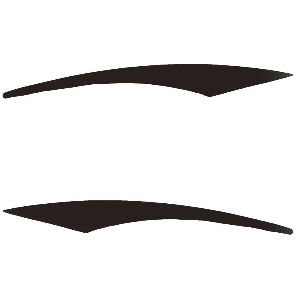 Avalon Boat Decal Set of 2 Black 71 5/8 x 7 3/4 Inch by Avalon