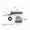 Stainless Steel Surfboard Fin Fasteners M4