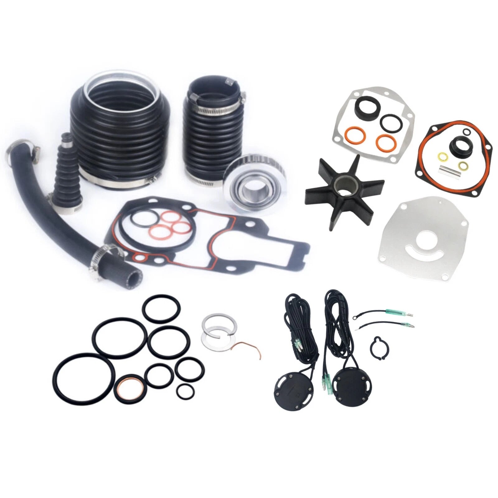New Mercruiser Alpha One Gen 2 W / Gimbal Bearing Transom Repair Kit