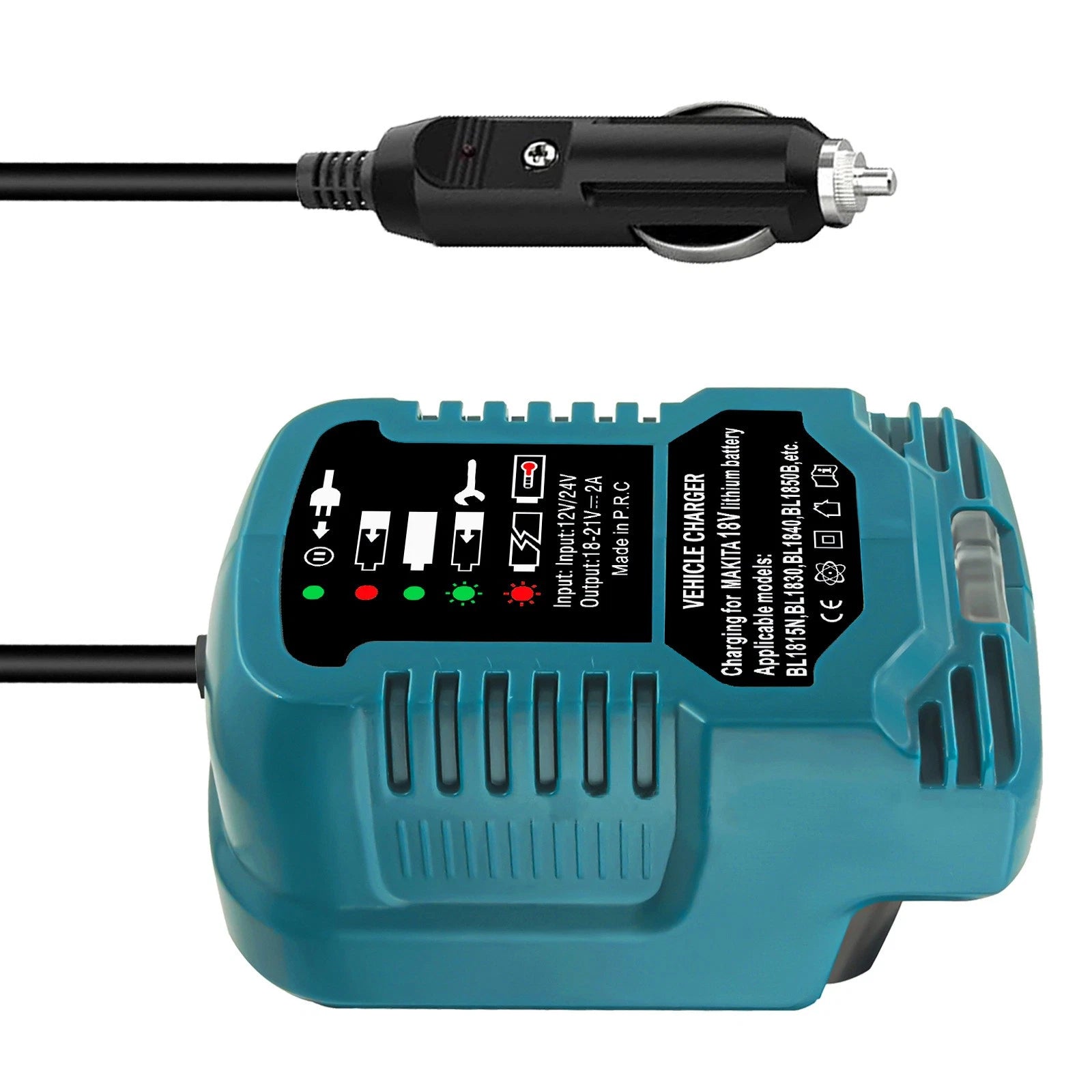 Replacement Car Charger For Makita 18V Lxt Battery Bl1815 Bl1830