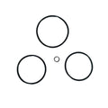 Oil Cooler Re-Seal Kit for Volvo Penta AQ120/AQ171 (1990-1995)