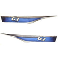 G3 Boat Graphic Decal Hull Blue Stickers by G3