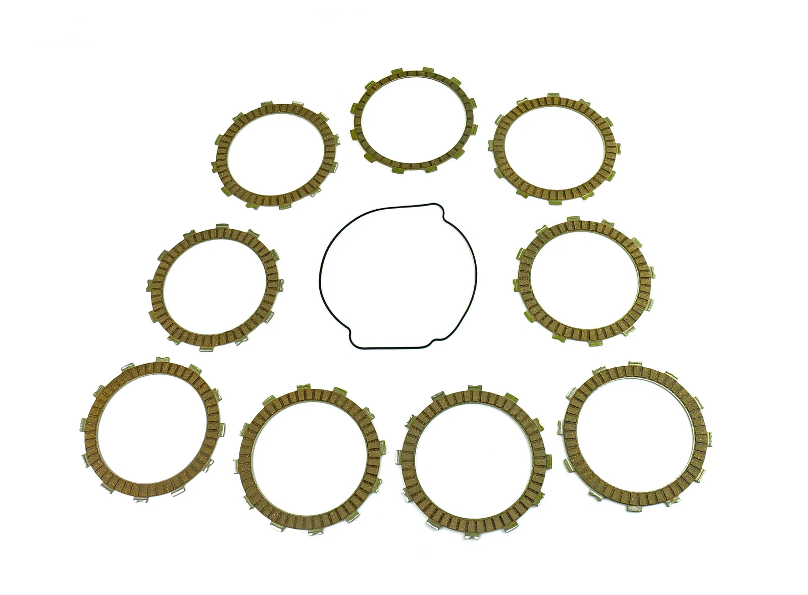 Athena Clutch Friction Plate & Cover Gasket Kit Ktm 450 Exc 09-10,