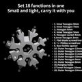 Portable Multitool 18-in-1 Wrench