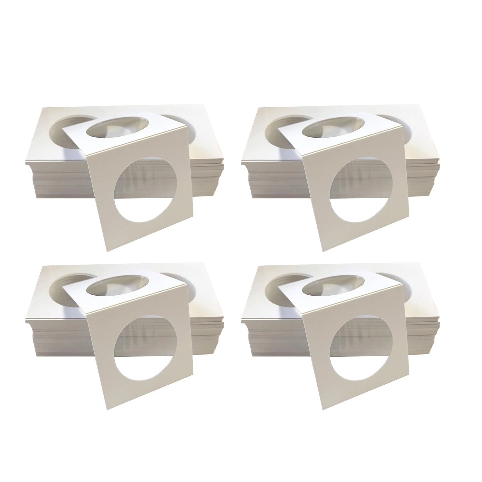 Coin Collection Cardboard Flips 2x2 4 Sizes Holder For Coins