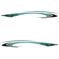 Weeres Boat Graphic Decals Set of 2 by Weeres
