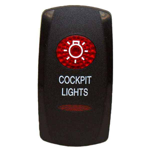 Carling Contura V Boat Rocker Switch Cover Cockpit Lights by Carling