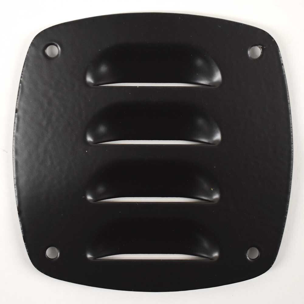 Triton Boat Aluminum Vent Cover 4 1/4 x 4 1/4 Inch Black by Triton