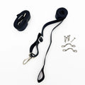Adjustable Bimini Top Tie Down Webbing Straps With Loop Snap Hooks
