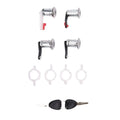 Lock Cylinder Set Aluminum Alloy Construction Easy Installation