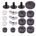 Drum Replacement Felt Pad/wing Nut/cymbal Sleeve Base For Drum Set