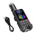 Bluetooth Car Kit Mp3 Player Fm Transmitter Radio Adapter 2 Usb
