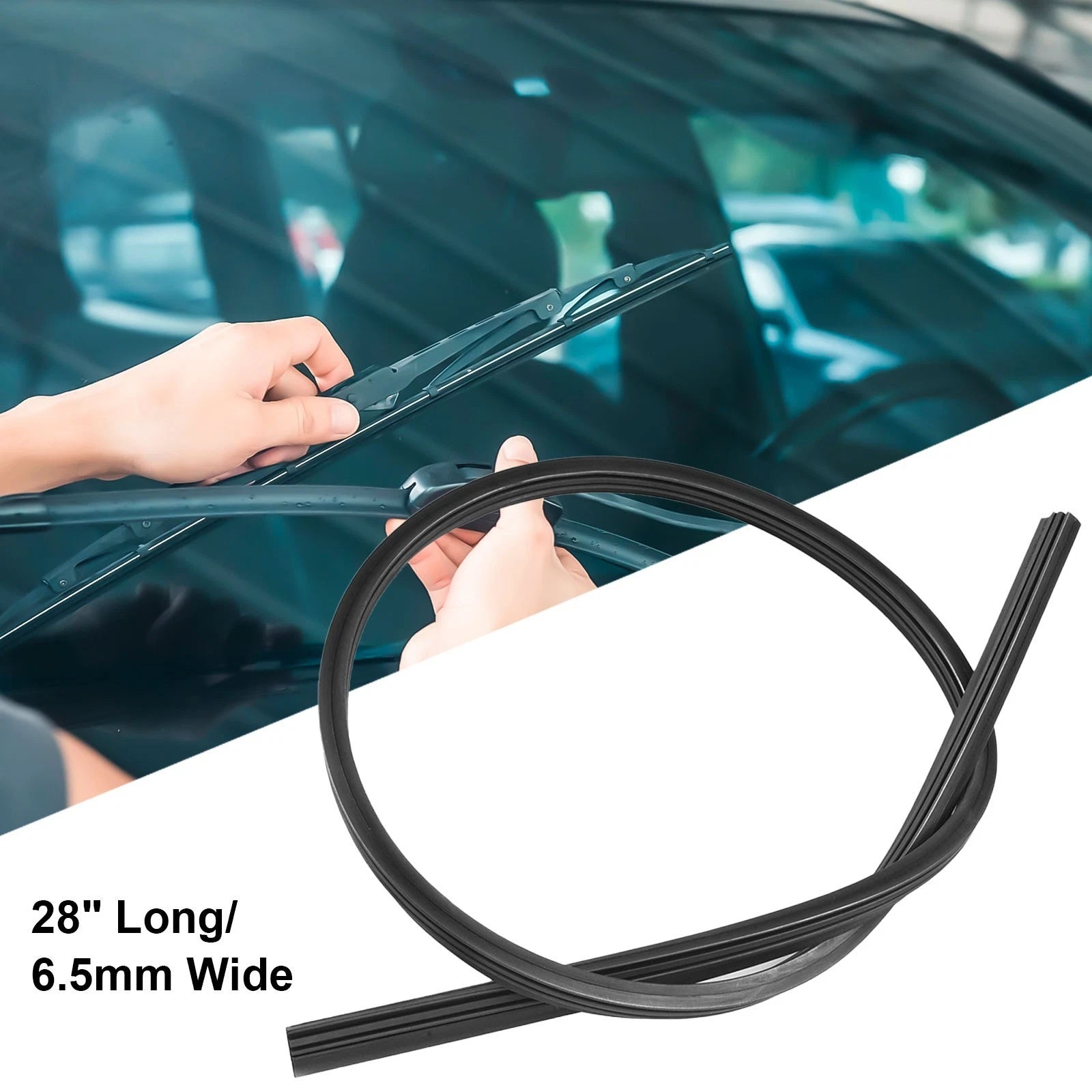 Replacement Wiper Blade Refill 70cm For Cars And Trucks Clear View