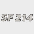 Lowe Raised Brand Decal SF214 Silver by Lowe